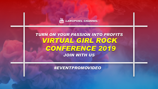 VIRTUAL GIRL ROCK CONFERENCE 2019 event promo video